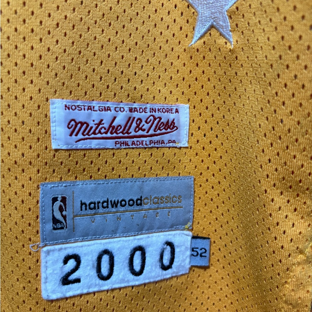 Kobe Bryant All-Star Mitchell & Ness 2000 Jersey, men’s 52, NWOT - Picture 5 of 7